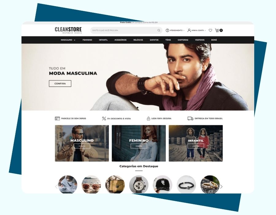 criação de lojas virtuais